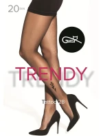 Punčocháče Gatta Trendy Tattoo wz.28 20 den 5-XL Punčocháče Gatta Trendy Tattoo wz.28 20 den 5-XL