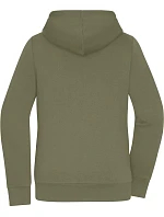 Daiber JN 1319 Dámská mikina s kapucí "Sherpa" 02.1319 olive/nature Daiber JN 1319 Dámská mikina s kapucí "Sherpa" 02.1319 olive/nature
