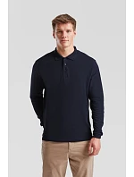 Fruit of the Loom Premium Polo LSL Piqué polo s dlouhým rukávem 16.3310 athletic heather Fruit of the Loom Premium Polo LSL Piqué polo s dlouhým rukávem 16.3310 athletic heather