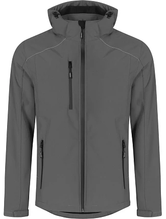 Promodoro 7850 Pánská 3-vrstvá softshellová bunda 40.7850 steel grey