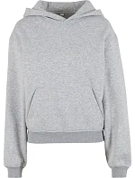 Build your Brand BY 444 Dámská oversize mikina s kapucí "Loose Fit" 56.0444 heather grey