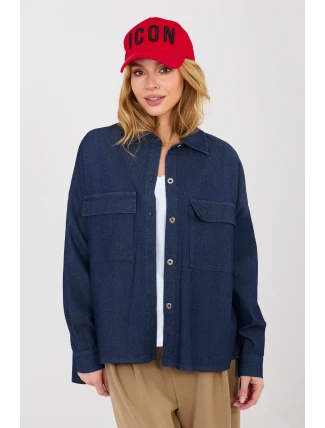 Košile s dlouhým rukávem  model 224205 Italy Moda