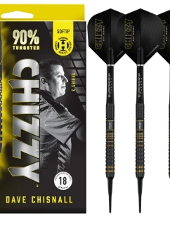 Harrows Chizzy Dave Chisnall 3 90% šipky softip
