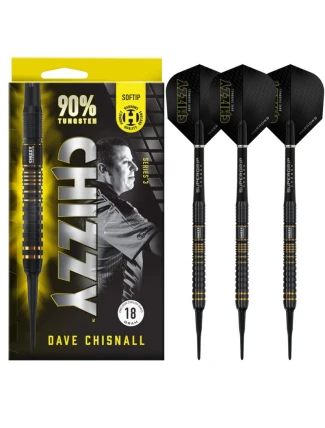 Harrows Chizzy Dave Chisnall 3 90% šipky softip