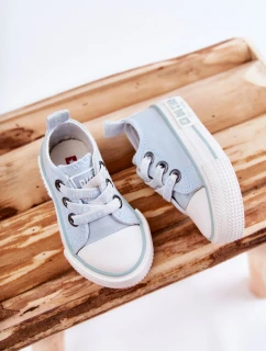 Dětské látkové tenisky BIG STAR KK374053 Modrá