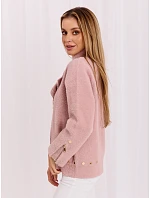 Bunda MBM KR L176.87 světle růžová