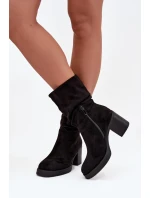 Boty na podpatku  model 220695 Step in style