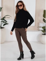 Dámské kalhoty LIZZY brown FashionStreet UY1782