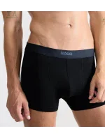 Pánské boxerky EVER Ease Short 2P - BLACK - černé 0004 - SLOGGI