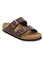 Dámské/pánské hnědé žabky Birkenstock Arizona Nubuk Habana narrow (52533) Dámské/pánské hnědé žabky Birkenstock Arizona Nubuk Habana narrow (52533)