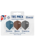 Brány Tri Pack Carbon 3x3 peří HS-TNK-000013292