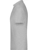 Daiber JN 792 Pánské piqué polo 02.0792 grey heather Daiber JN 792 Pánské piqué polo 02.0792 grey heather