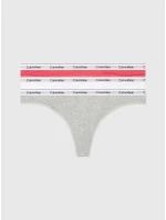 Dámská tanga 3Pack 000QD5209E NP4 vícebarevné - Calvin Klein Dámská tanga 3Pack 000QD5209E NP4 vícebarevné - Calvin Klein