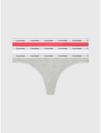 Dámská tanga 3Pack 000QD5209E NP4 vícebarevné - Calvin Klein Dámská tanga 3Pack 000QD5209E NP4 vícebarevné - Calvin Klein