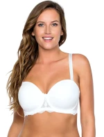 Dámská podprsenka Parfait P5011 Elissa 30 D Bílá perla