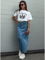 Modrá džínová sukně VIRTON FashionStreet CY0465