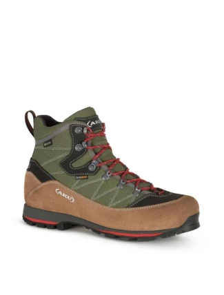Aku Trekker Gore-tex pánská kotníková trekingová obuv zelená Aku Trekker Gore-tex pánská kotníková trekingová obuv zelená