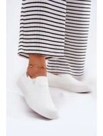 Dámské Tenisky Slip-On Big Star RR274717 Bílé Dámské Tenisky Slip-On Big Star RR274717 Bílé