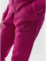 Dívčí tepláky typu jogger 4F - růžové