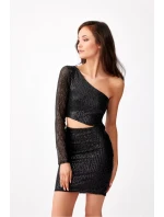 Večerní šaty SUK0404 černé - Roco Fashion Večerní šaty SUK0404 černé - Roco Fashion