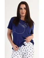 Dámské pyžamo kapri Butterfly Dámské pyžamo kapri Butterfly