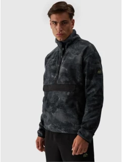 Pánský oversize stand-up fleece 4F 4FWAW24TFLEM299-90A pánské