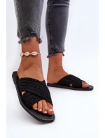 Dámské žabky Big Star NN274077 černé