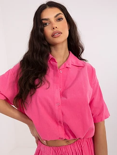 IT KS košile FL10320.12 tmavě růžová