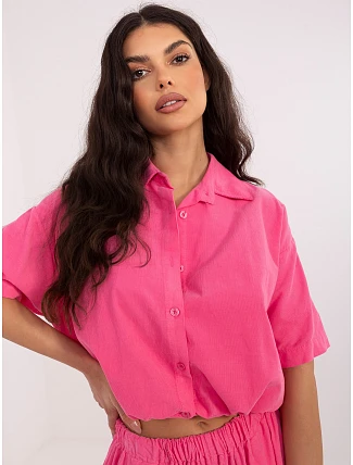 IT KS košile FL10320.12 tmavě růžová