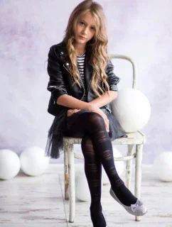 DR1817 DÍVČÍ PUNČOCHÁČE EXTRAVERT JUNIOR