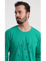 Pánské pyžamo dlouhé Tetris Pánské pyžamo dlouhé Tetris