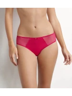 Dámské kalhotky z bio bavlny DIM GENEROUS COTTON BIO SLIP - DIM - červená Dámské kalhotky z bio bavlny DIM GENEROUS COTTON BIO SLIP - DIM - červená