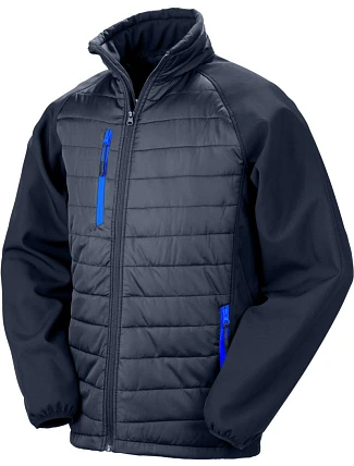 Result R 237X Hybridní bunda "Compass" 30.237X navy/royal Result R 237X Hybridní bunda "Compass" 30.237X navy/royal