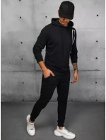 FashionStreet černá pánská tepláková souprava AX0683
