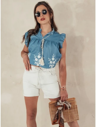 Dámské šortky BEACH VIBE beige FashionStreet SY0400