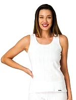 Tričko Key Cotton Soft Jacquard LVS 190 B26 šedé, velikosti S–XL