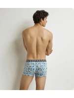 Pánské módní boxerky 3 ks DIM VIBES BOXER 3x - DIM - modrá Pánské módní boxerky 3 ks DIM VIBES BOXER 3x - DIM - modrá