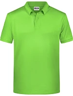 Daiber 8010 Pánské piqué polo z bio bavlny 02.8010 lime green