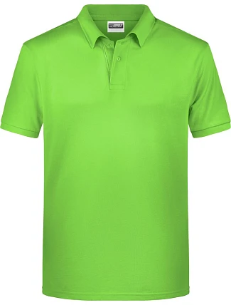 Daiber 8010 Pánské piqué polo z bio bavlny 02.8010 lime green
