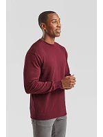 Fruit of the Loom Lightweight Set-In Sweat Pánská mikina 16.2156 red Fruit of the Loom Lightweight Set-In Sweat Pánská mikina 16.2156 red