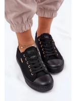 Dámské Textilní Tenisky Big Star RR274765 Černé