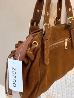 Kabelka Z Přírodního Semiše Camel Danira