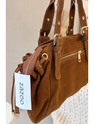 Kabelka Z Přírodního Semiše Camel Danira