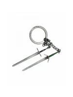 Dobrá kořist Zaklínač 3 Geralt Dva meče - klíčenka