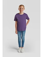 Fruit of the Loom Kids Iconic 150 T Dětské tričko 16.1023 light graphite
