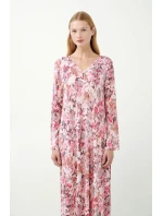 Vamp - Dlouhá květinová noční košile 21044 - Vamp Vamp - Dlouhá květinová noční košile 21044 - Vamp