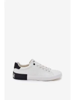 Pánské Tenisky Eko Kůže Big Star OO174018 Bílé Pánské Tenisky Eko Kůže Big Star OO174018 Bílé