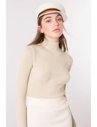 Jumper 15817 světle béžový