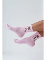 Milena ponožky 0200-144 Valentýnský medvěd 37-41