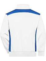 Daiber JN 868 Pracovní mikina s 1/4 zipem - Color 02.0868 white/royal Daiber JN 868 Pracovní mikina s 1/4 zipem - Color 02.0868 white/royal